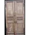 Porte double Directoire 128 x 230