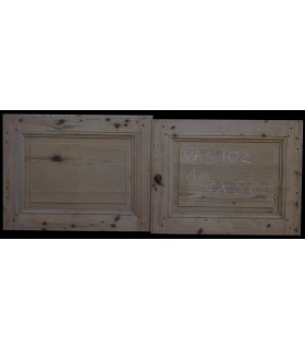 Porte double 128 x 50