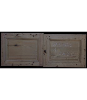 Porte double 128 x 50