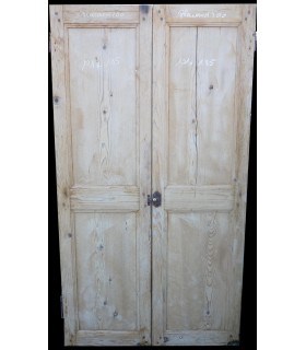 Double portes de placard 101x185