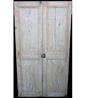 Double portes de placard 101x185