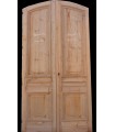 Portes Haussmanniennes sapin 140 x 265