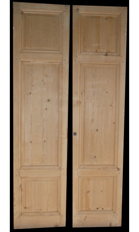 Double porte on sale bois interieur