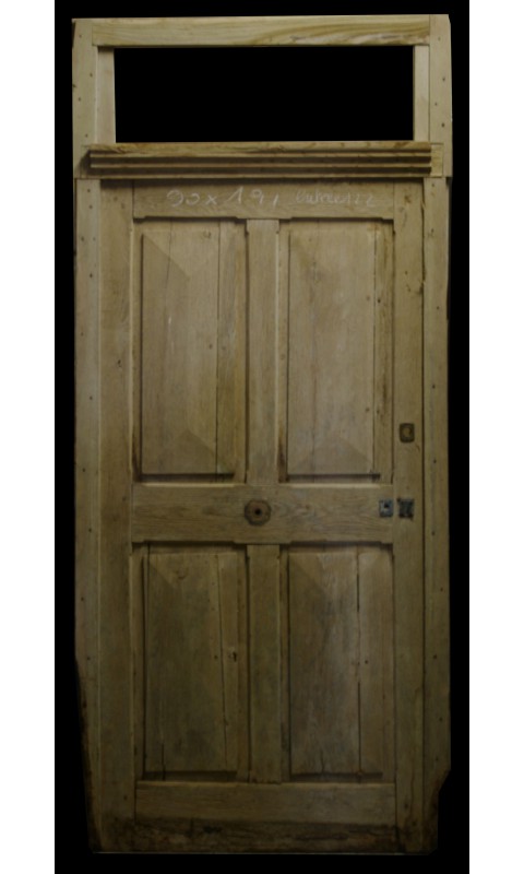 Ancienne Porte D'entrée En Bois – Récup' Déco, Livraison Possible