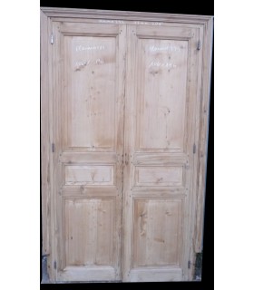 Portes de placard 124 x 205