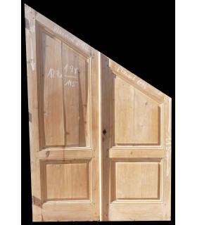 Portes de placard 129 x 198/115