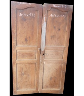 Paire de portes 103 X 173