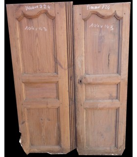 Paire de portes 104 X 143