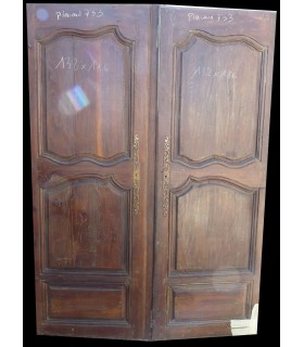 Paire de portes 132 X 186