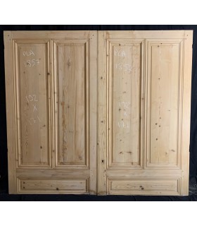 Double porte de placard 192 x 171