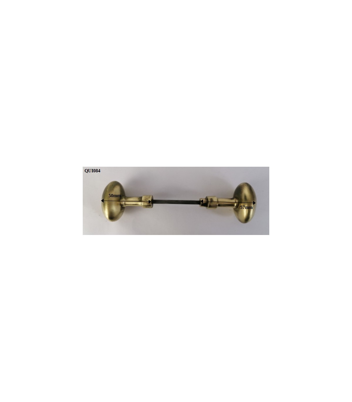 Bulk Hardware BH01006 Victorien Bouton De Porte En Laiton, 25 Mm