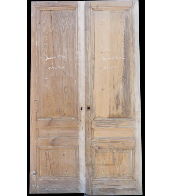Porte de placard coulissante GLISSEO décor Noyer - Rangements - Lapeyre