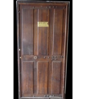 porte en noyer 19e 107x213