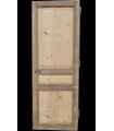 porte 19 ème chêne et sapin 83 x 227